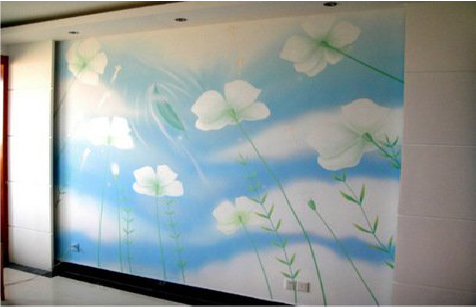 涡阳画墙绘怎么画好白云的蓬松感？