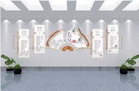 涡阳企业文化墙设计的核心要素。