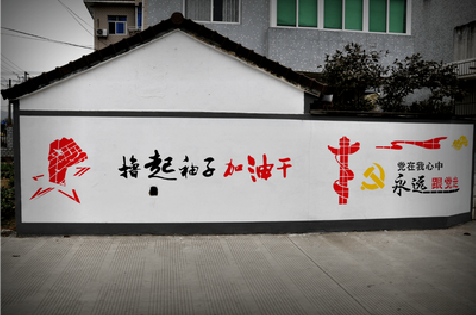 涡阳乡村振兴墙体彩绘